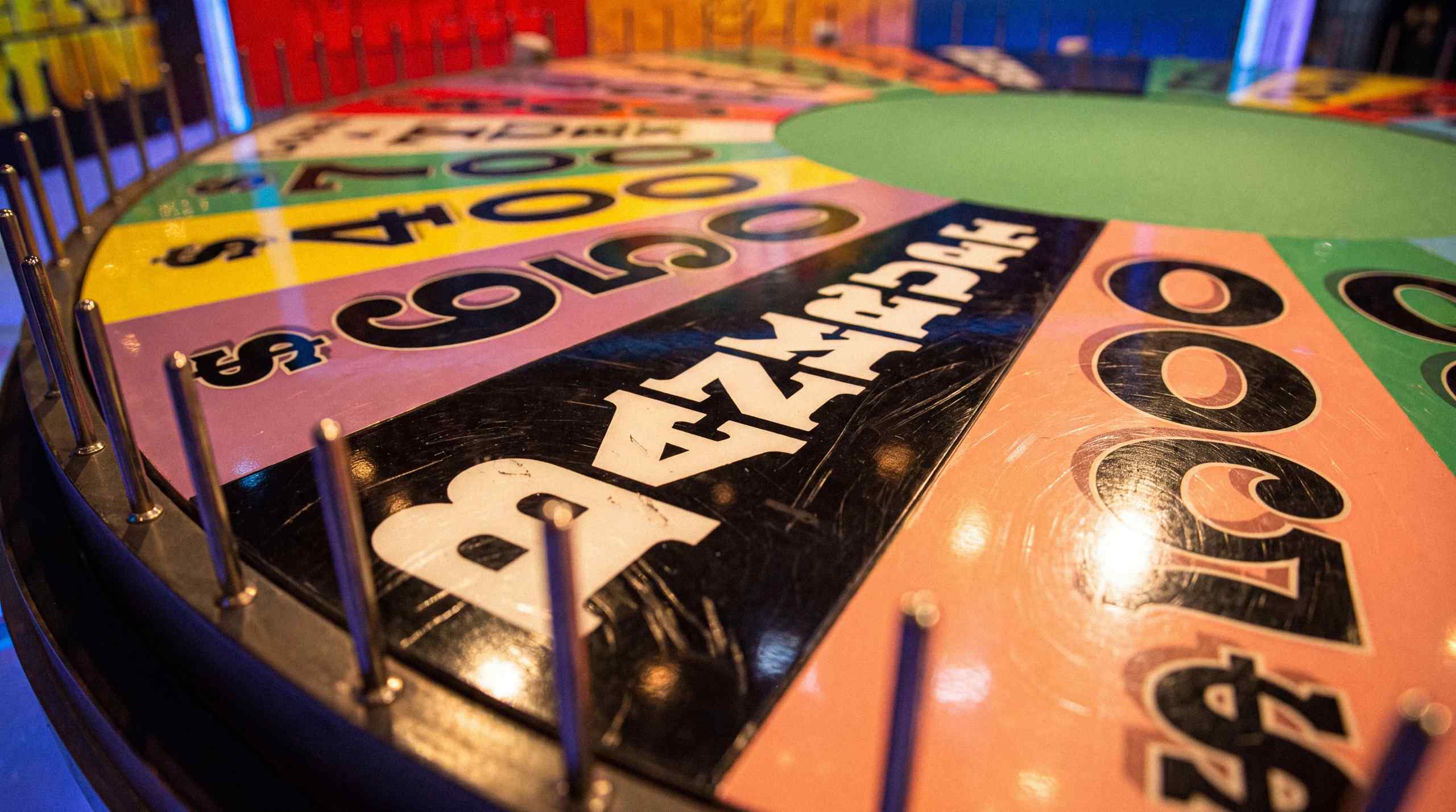 wheel of fortune close up